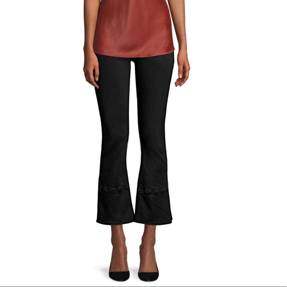 FRAME | Le Crop Mini Boot in Herring Black - Picture 2 of 8